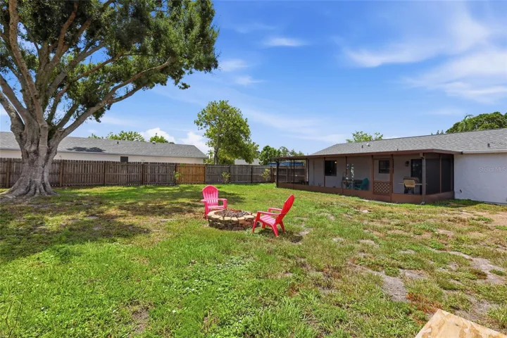 Fully Fenced Back Yard