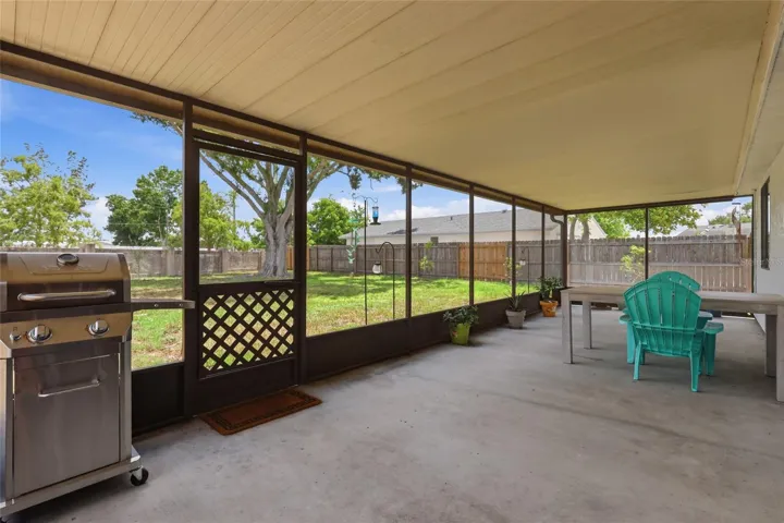 Enclosed Patio