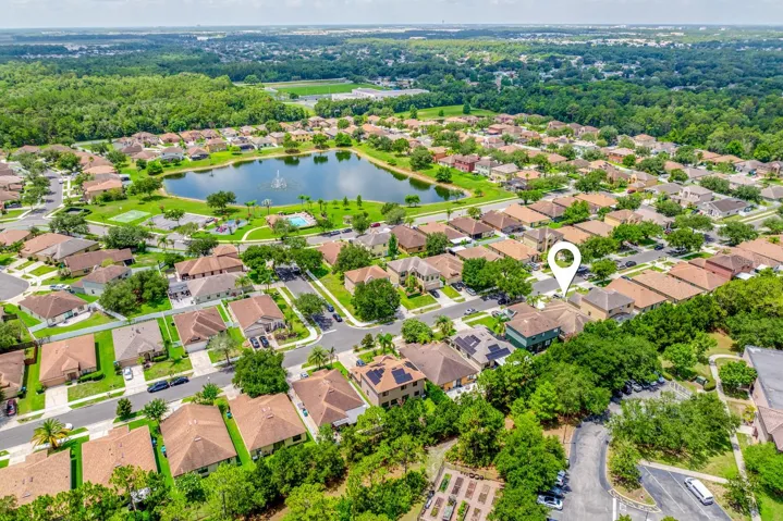 Central location with easy access to the community amenities.
