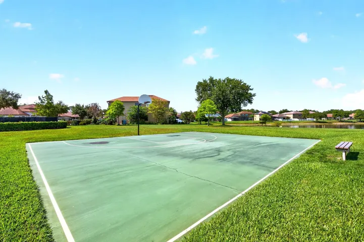 Bella Vista basketball court.