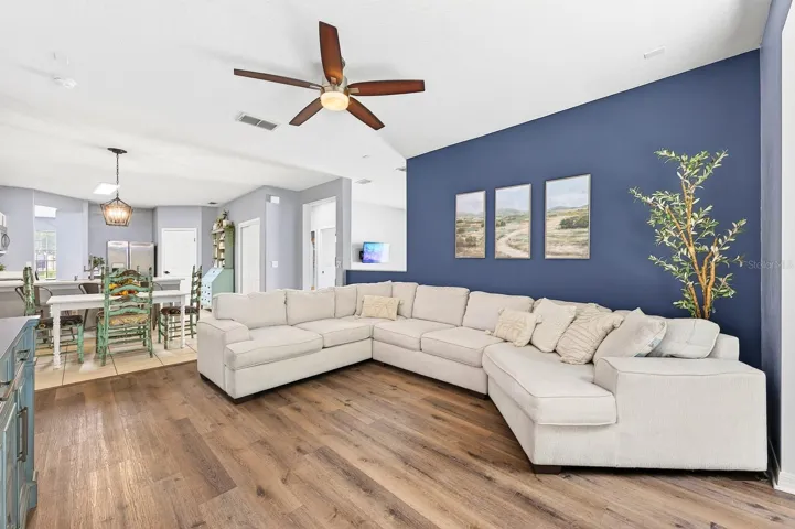 Open family room.