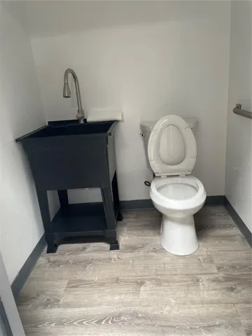 Bath Room right outside of office area