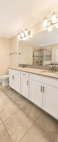 master bath - large double vanity