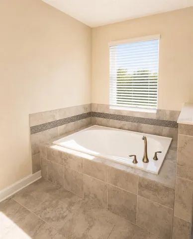 master bath -garden tub