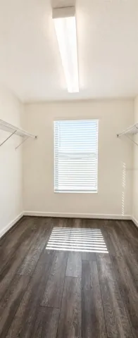 Walk in closet in bedroom #2