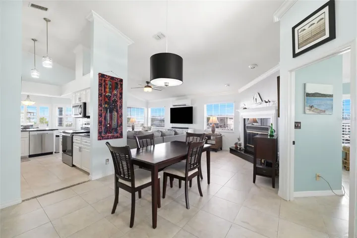 Dining/Kitchen/Living