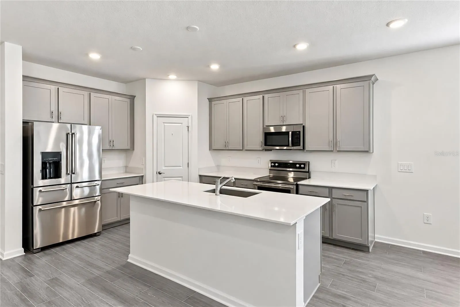 KitchenAid Brand Fridge and Range, Walking Pantry Door