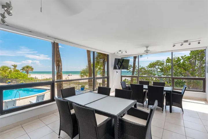 .. 700 West Enjoys a Gulffront Clubhouse For It's Owners Complete with Kitchen and Two Bathrooms. There is also the Complex Grilling Area Righr Outside the Clubhouse.