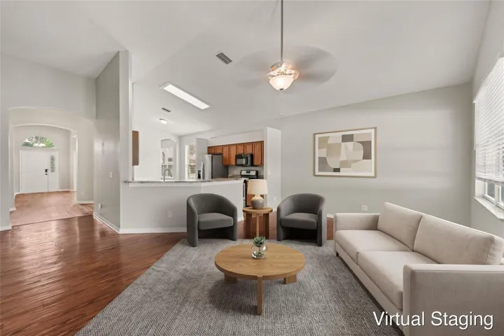 virtually staged