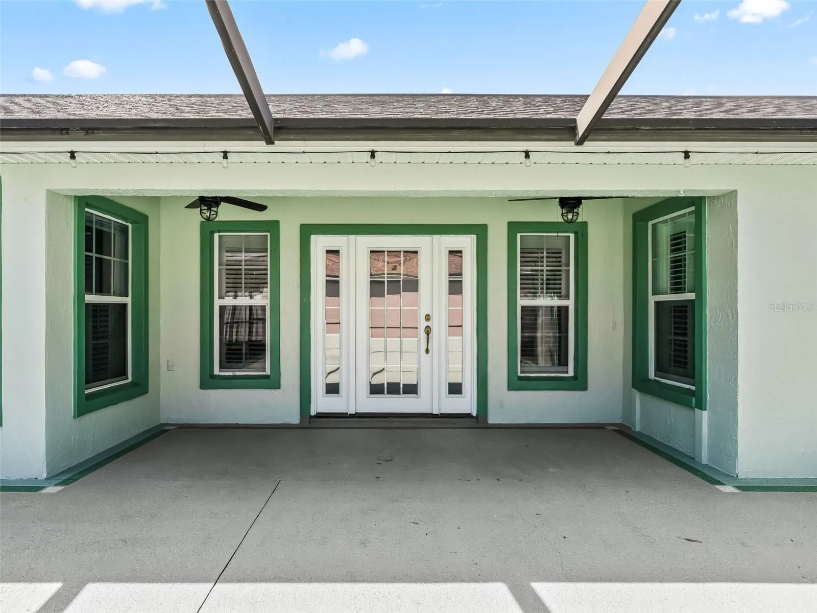 Entrance to Main Home