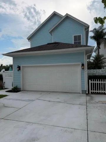 Two Car Garage and enough room to park two in the driveway