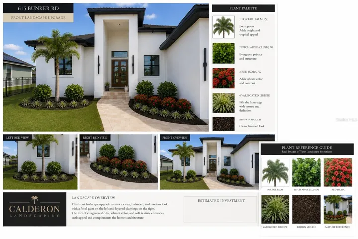 Landscape package included