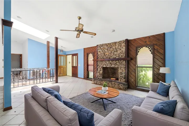 Virtually Staged Living Room