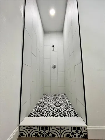 Standing Shower