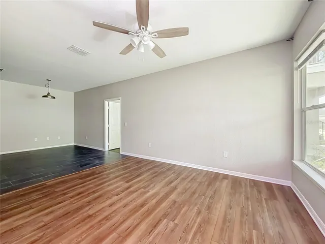 View from Living Area into Dining Area