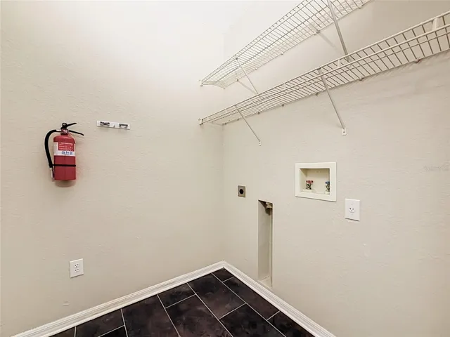 Laundry Room with space for FULL size Washer & Dryer