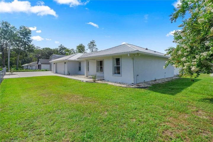 Side View of Home