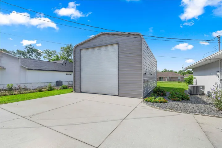 Detached Metal Shop 720 sq ft