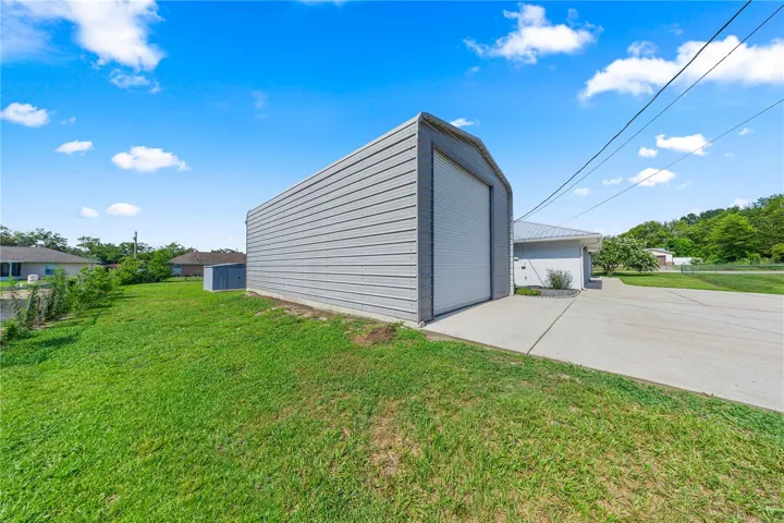 Detached Metal Shop 720 sq ft