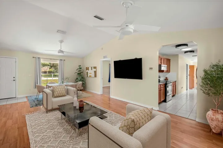 Living Room-Virtually Staged