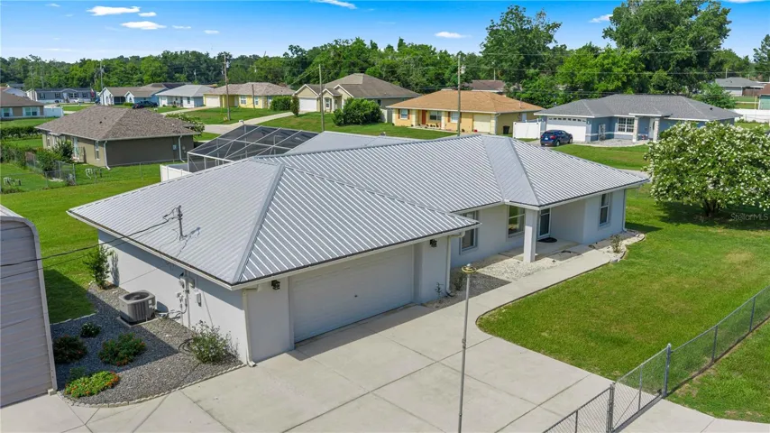 Aerial View of Home