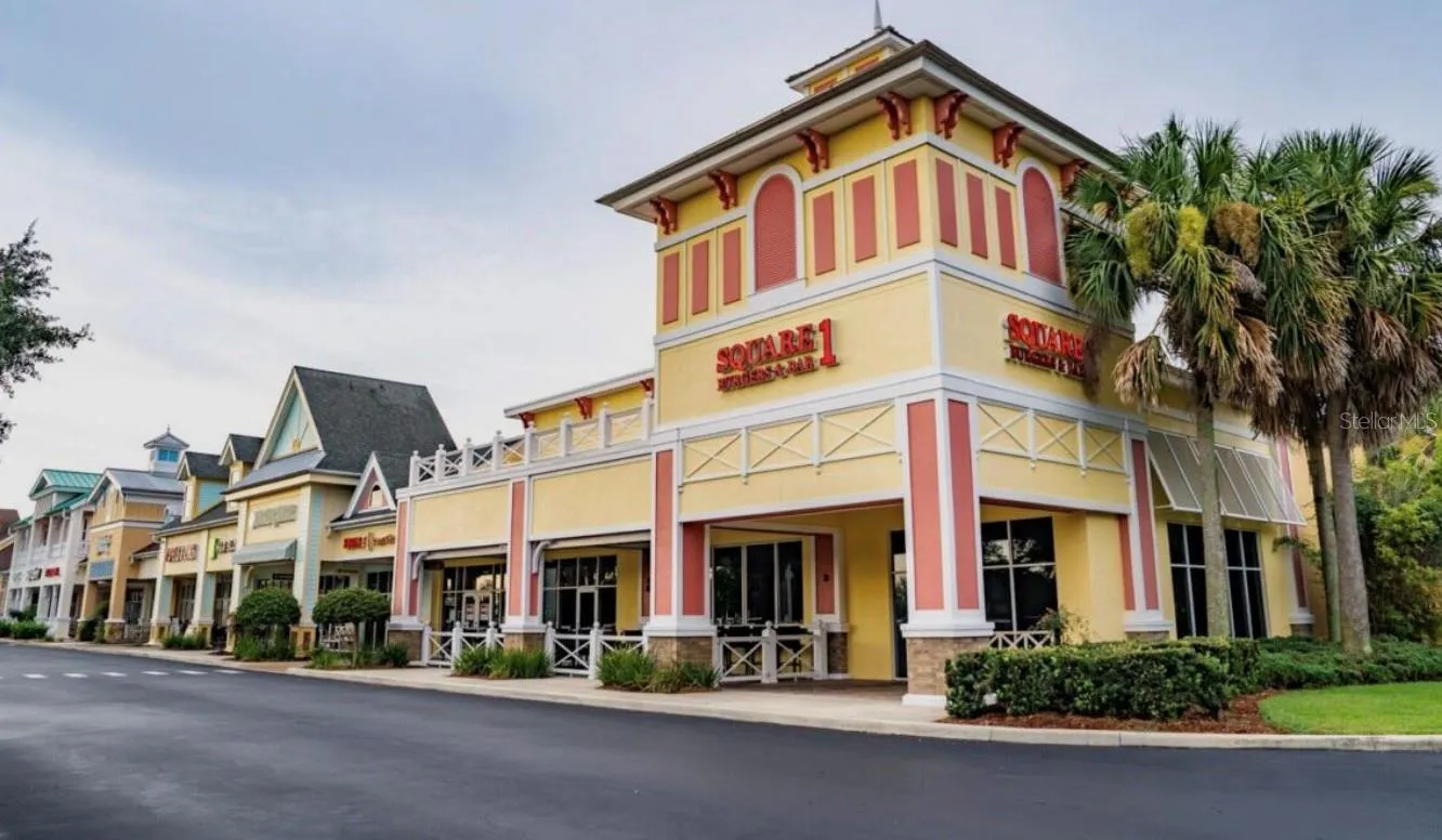 Pinellas Shopping Plaza and Square 1 restaurant