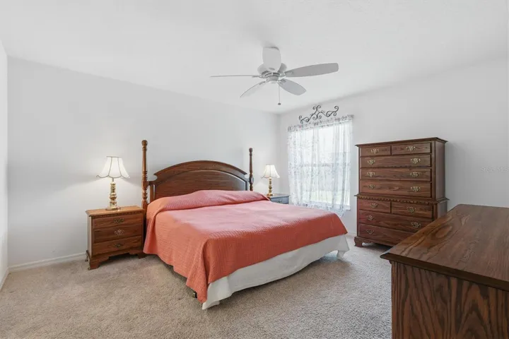 Primary Bedroom with King Bed and Dressers