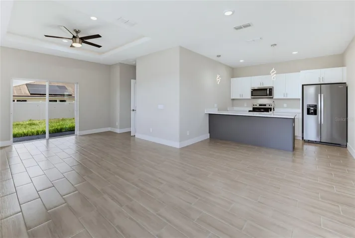 Open-plan Living area