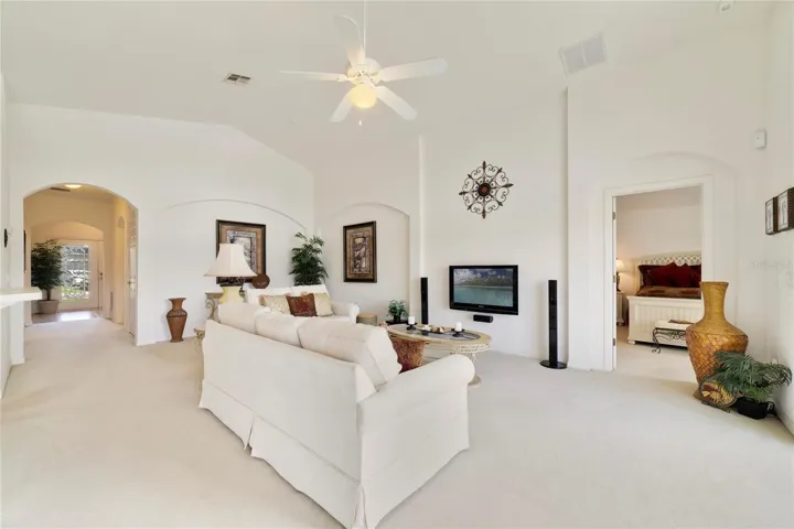 Spacious living area