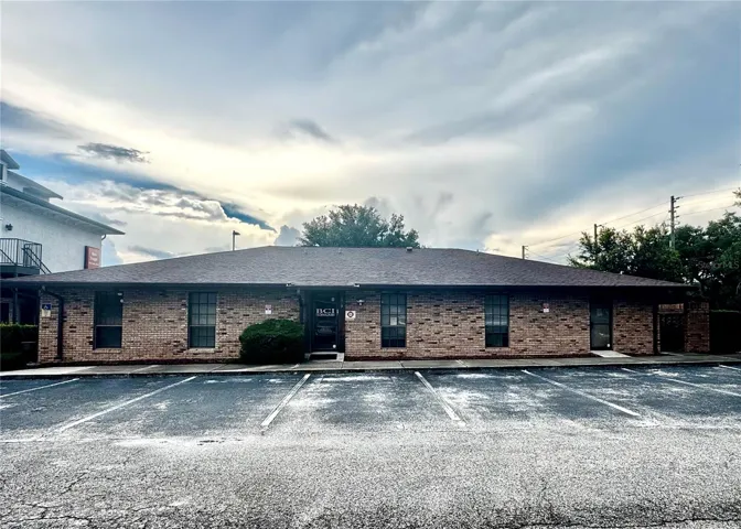 Front of building