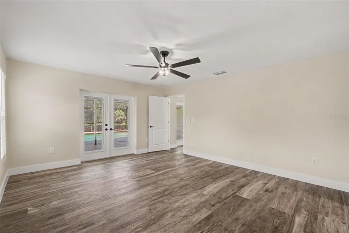 Alternate view of primary bedroom