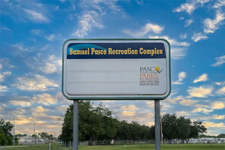 Nearby Destinations: Samuel W Pasco Recreation Complex