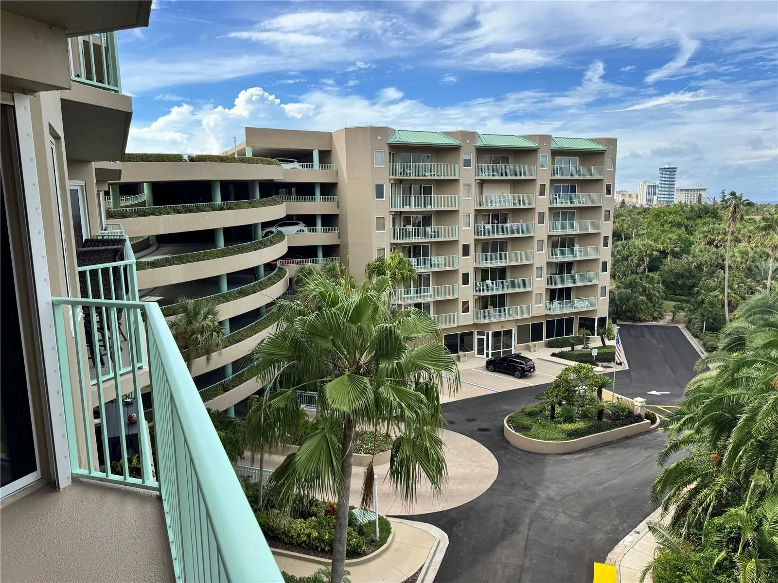 View from balcony