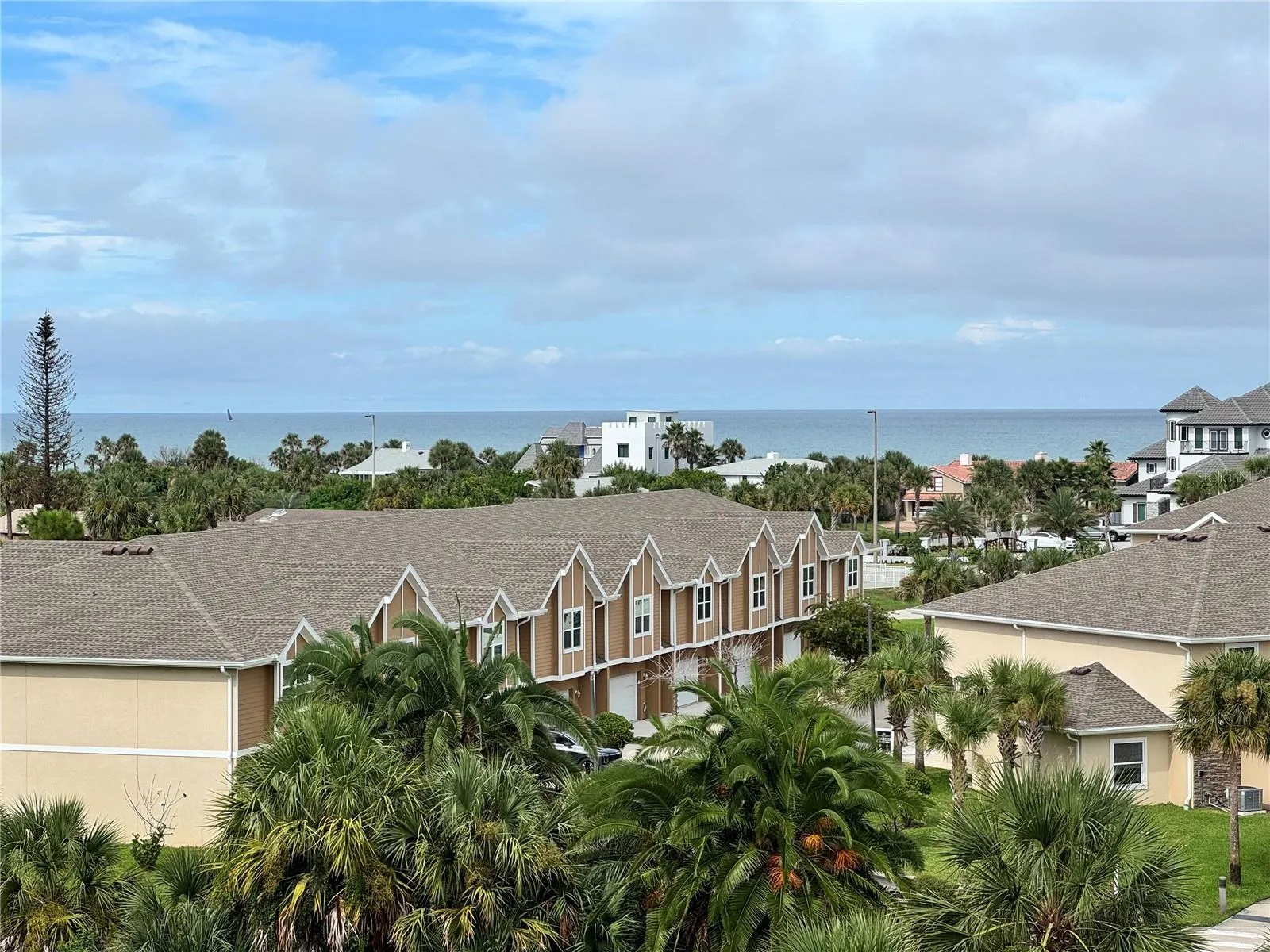 Ocean view from balcony