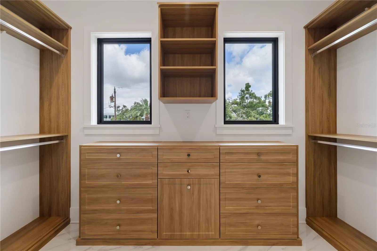 Primary closet
