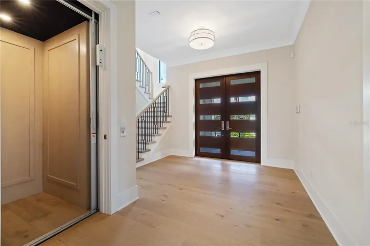 Foyer and Elevator