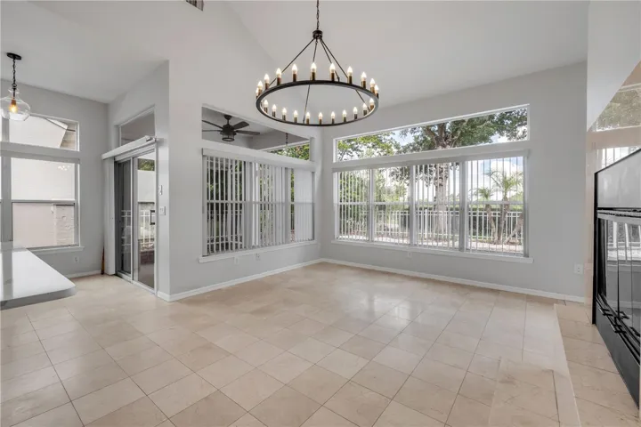Dining area