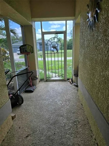 Outside Front Entry Way