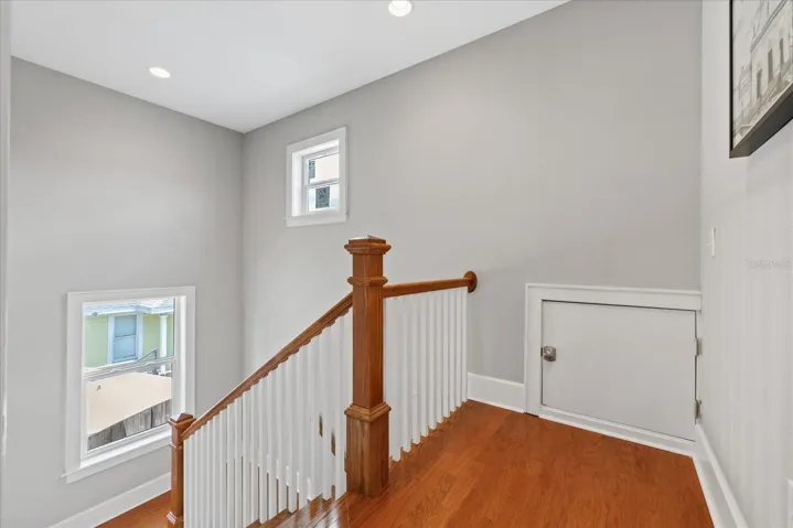 Upstairs landing