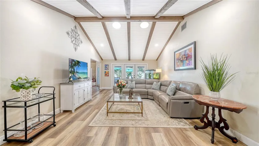 Lots of natural light.
