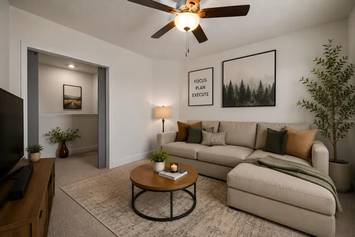 Flex Space (Virtually staged)