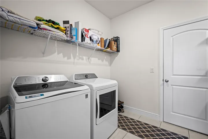 Generous Laundry room