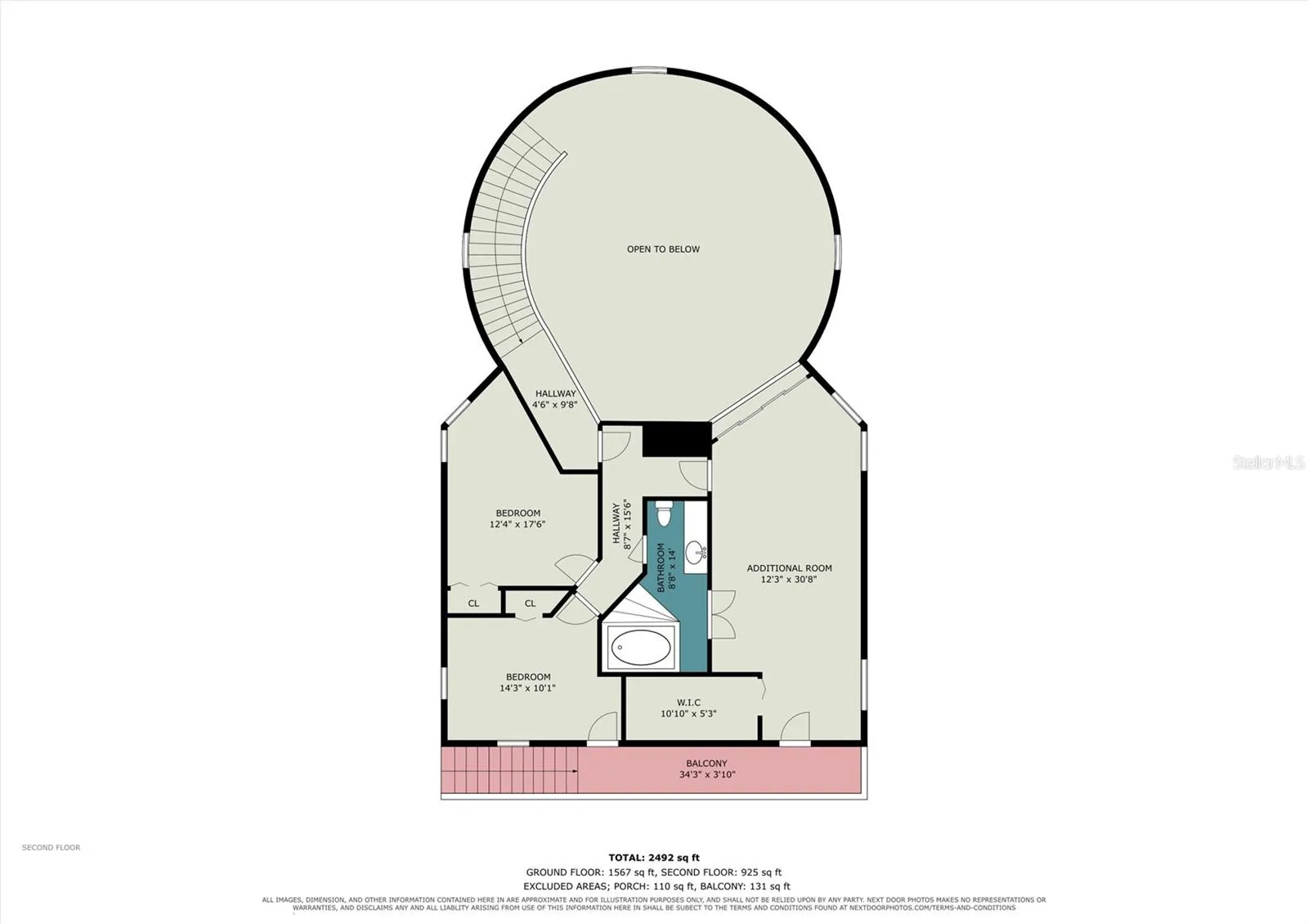 2nd Floor Floorplan