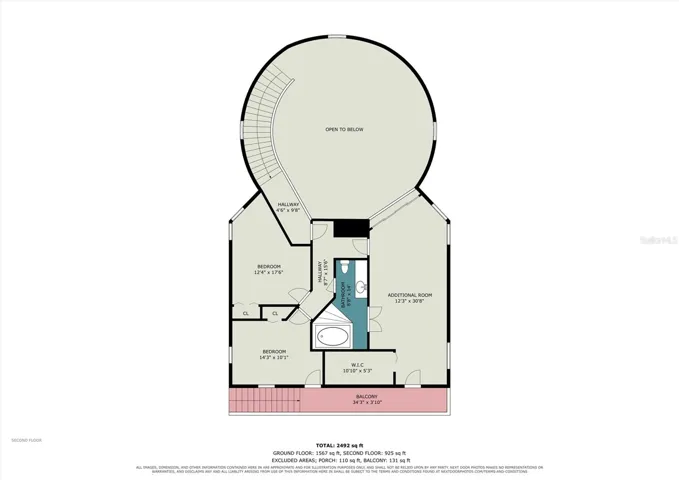 2nd Floor Floorplan