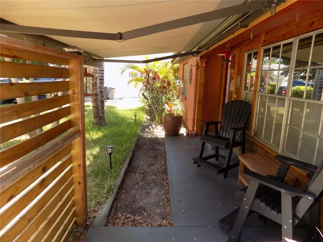 Front Entrance Covered