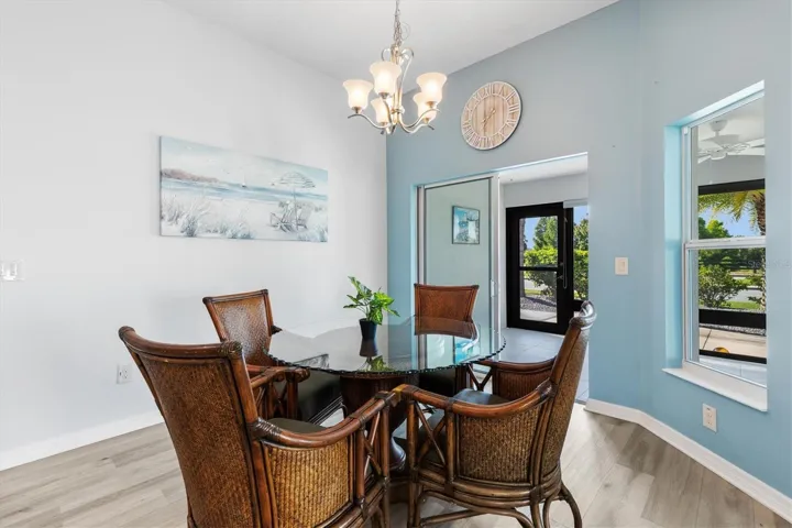 Dining area