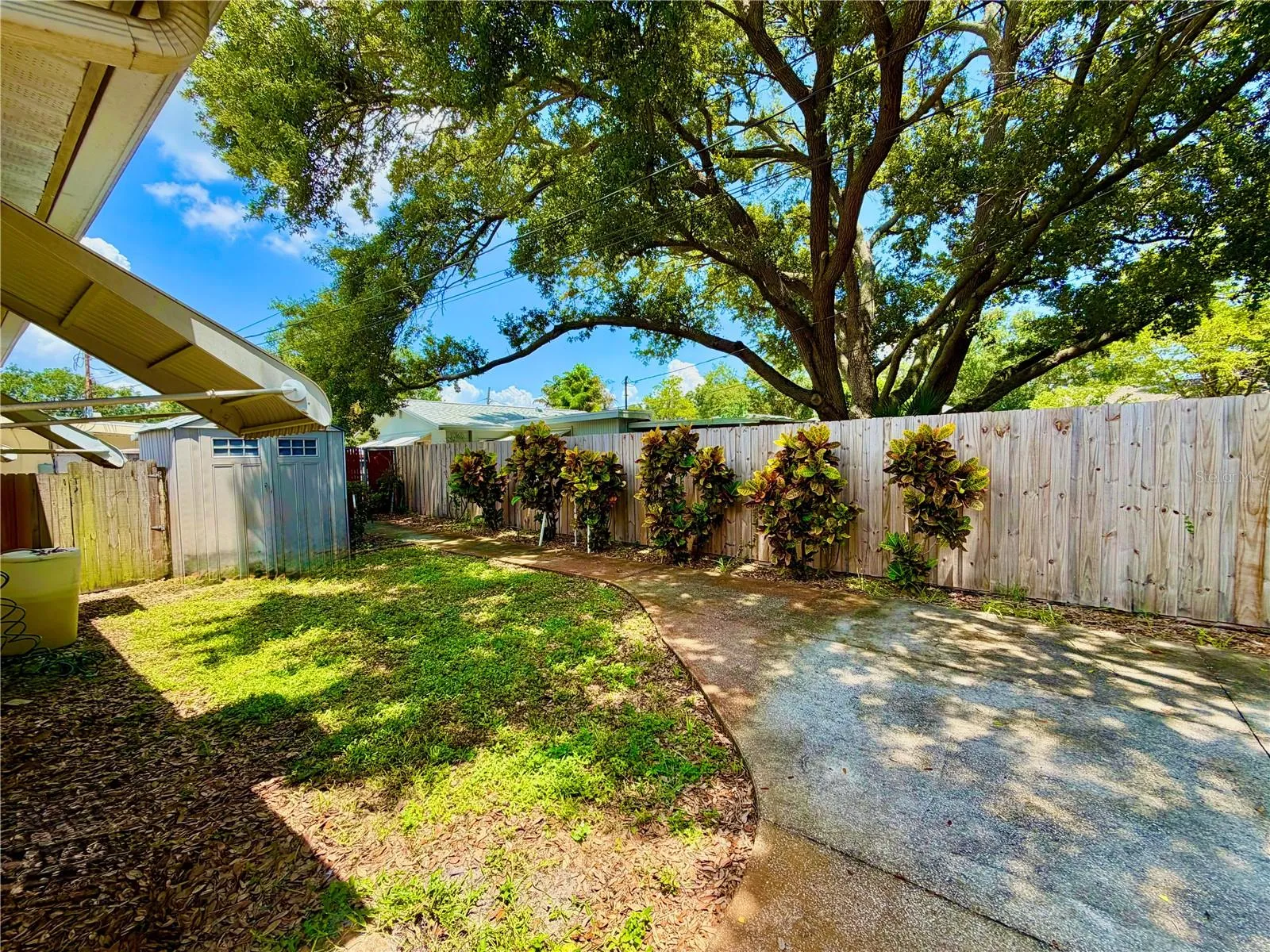 Your private back yard