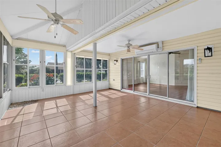 Expansive Enclosed Lanai with Mini-Split
