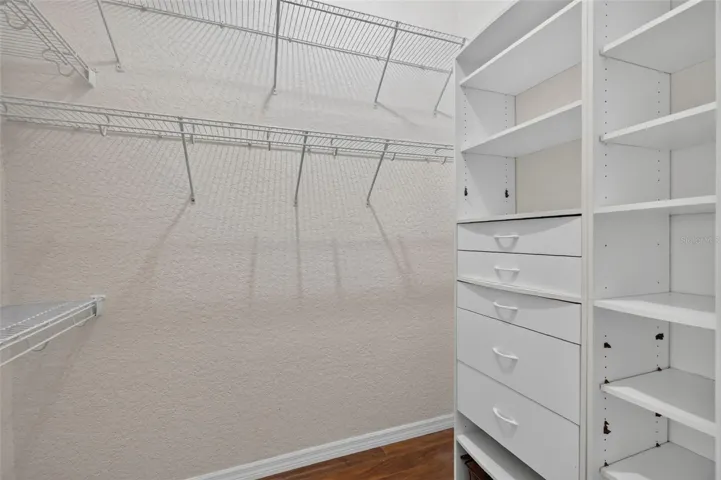 Customized First Walk-In Closet