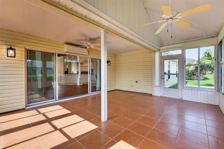 Expansive Enclosed Lanai with Mini-Split
